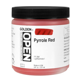OPEN Acrylic Colors 8oz Jars