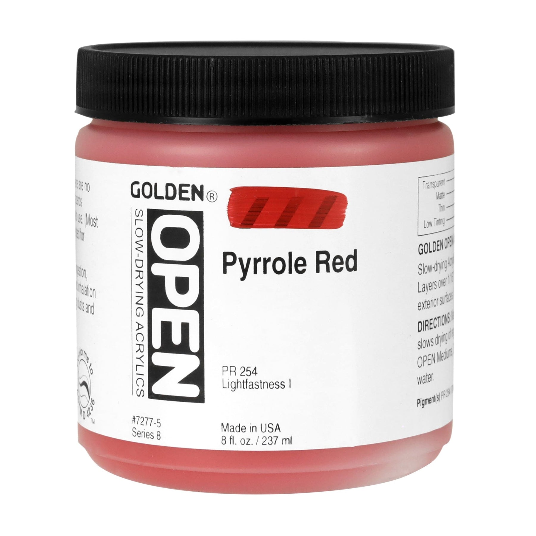 OPEN Acrylic Colors 4oz Jars