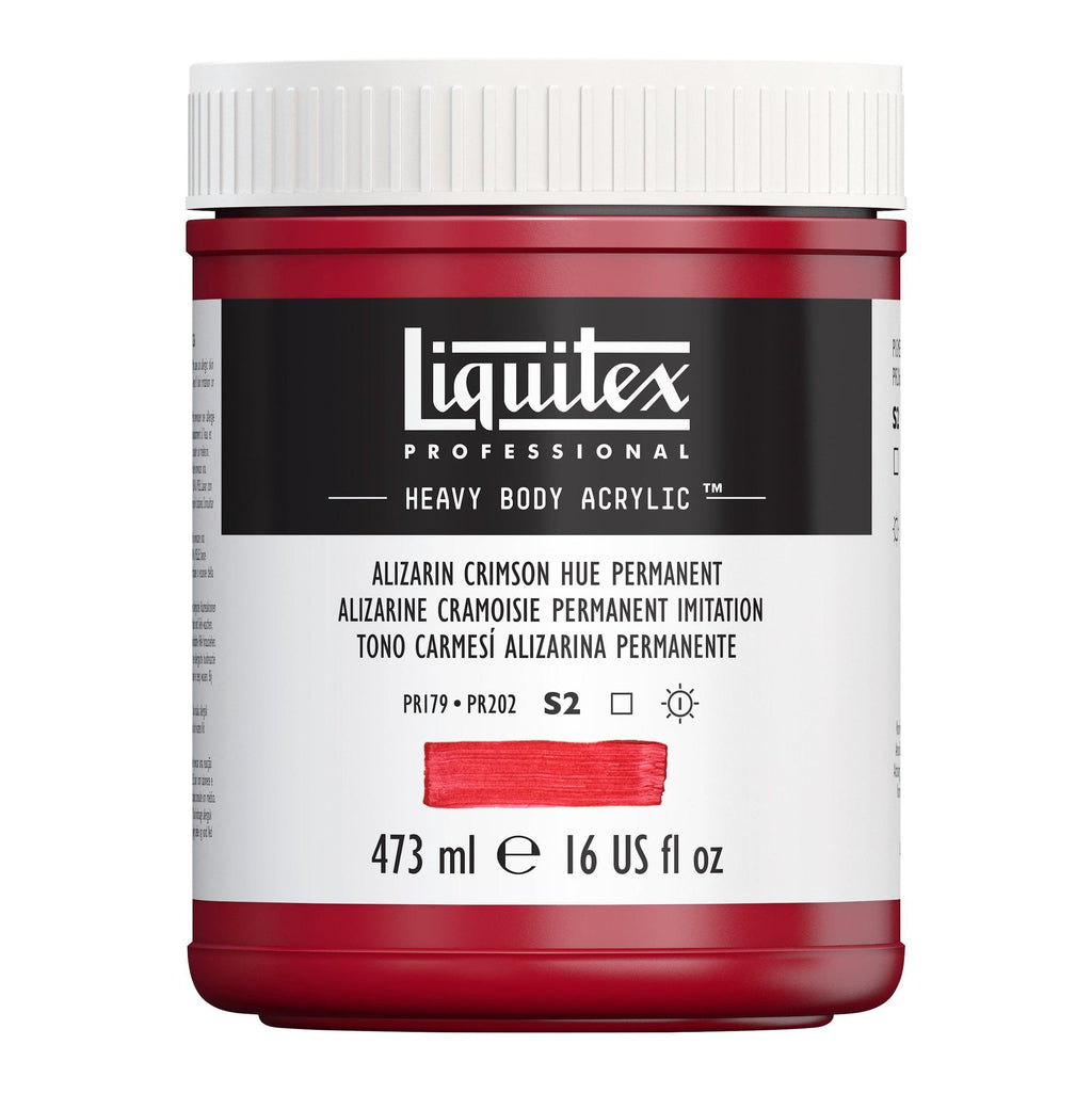 Liquitex Heavy Body Acrylic - Alizarin Crimson Hue Permanent, 2oz Tube