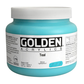 Heavy Body Acrylics 32 oz Jars