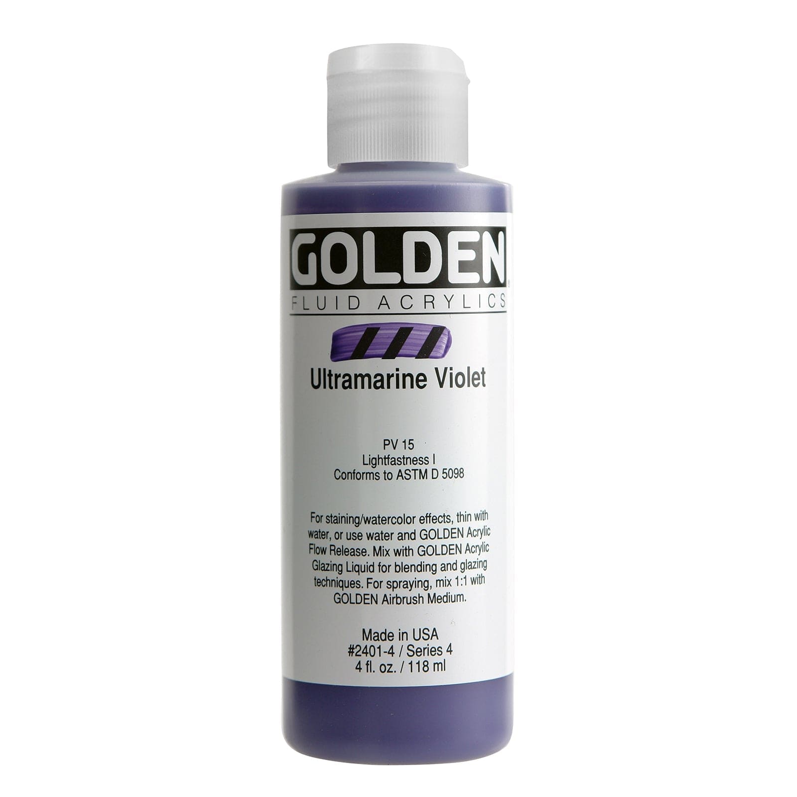 Fluid Acrylics 4 oz Bottles