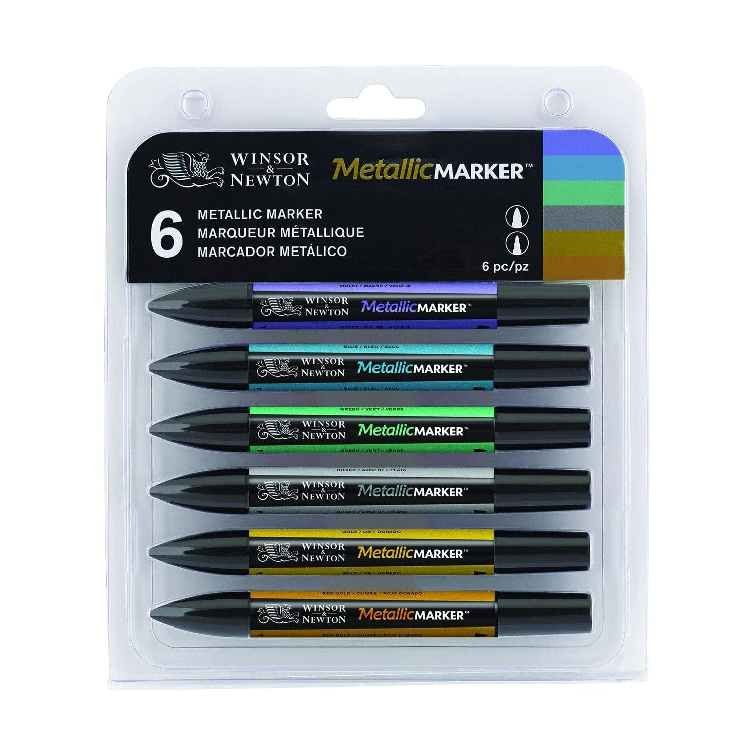 Metallic Marker Set 6-Color