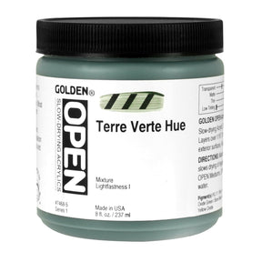 OPEN Acrylic Colors 8oz Jars