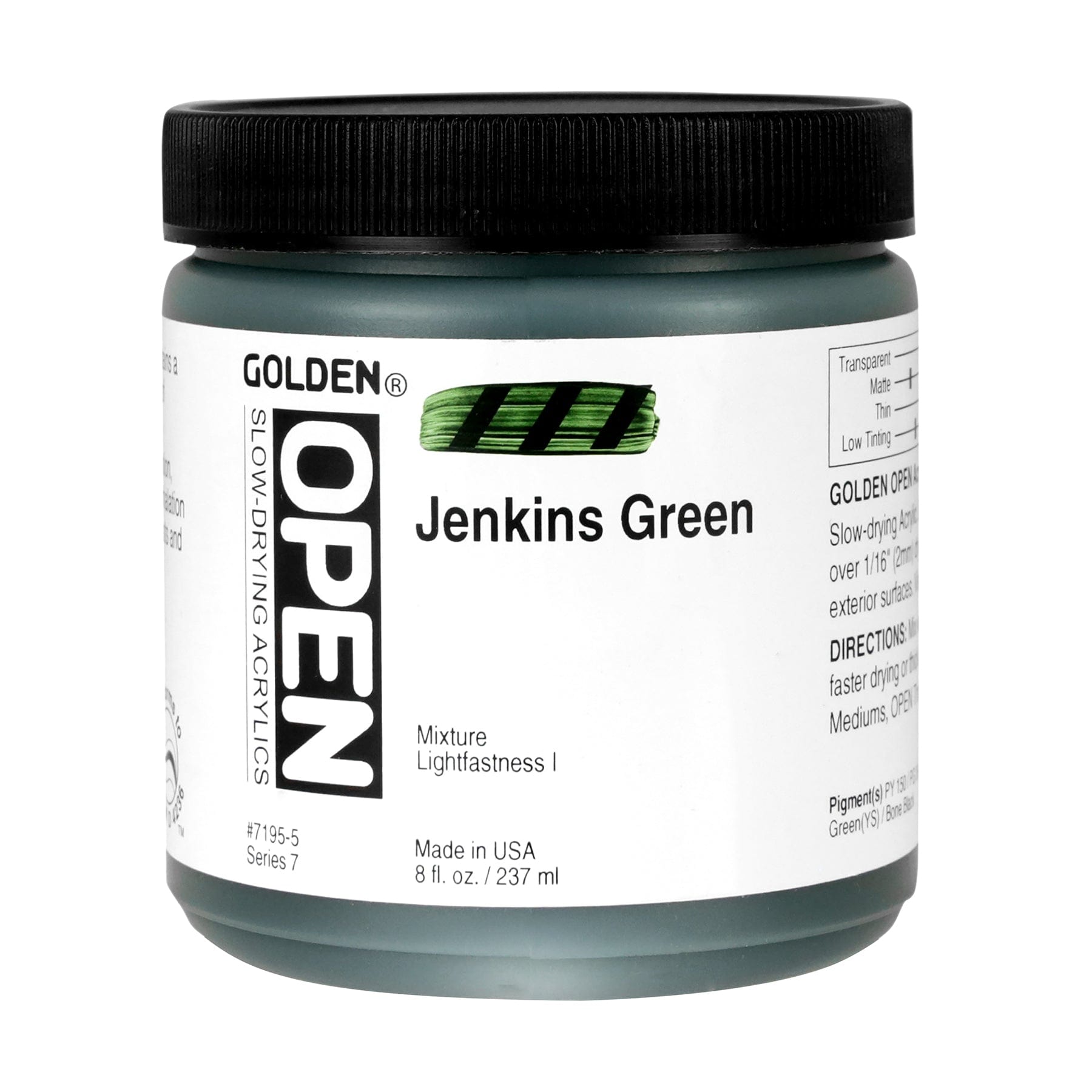 OPEN Acrylic Colors 8oz Jars