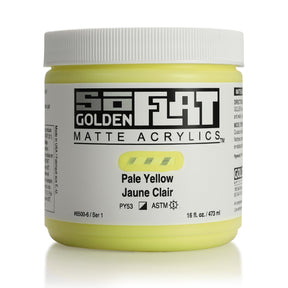 SoFlat Matte Acrylics 16oz. Jars
