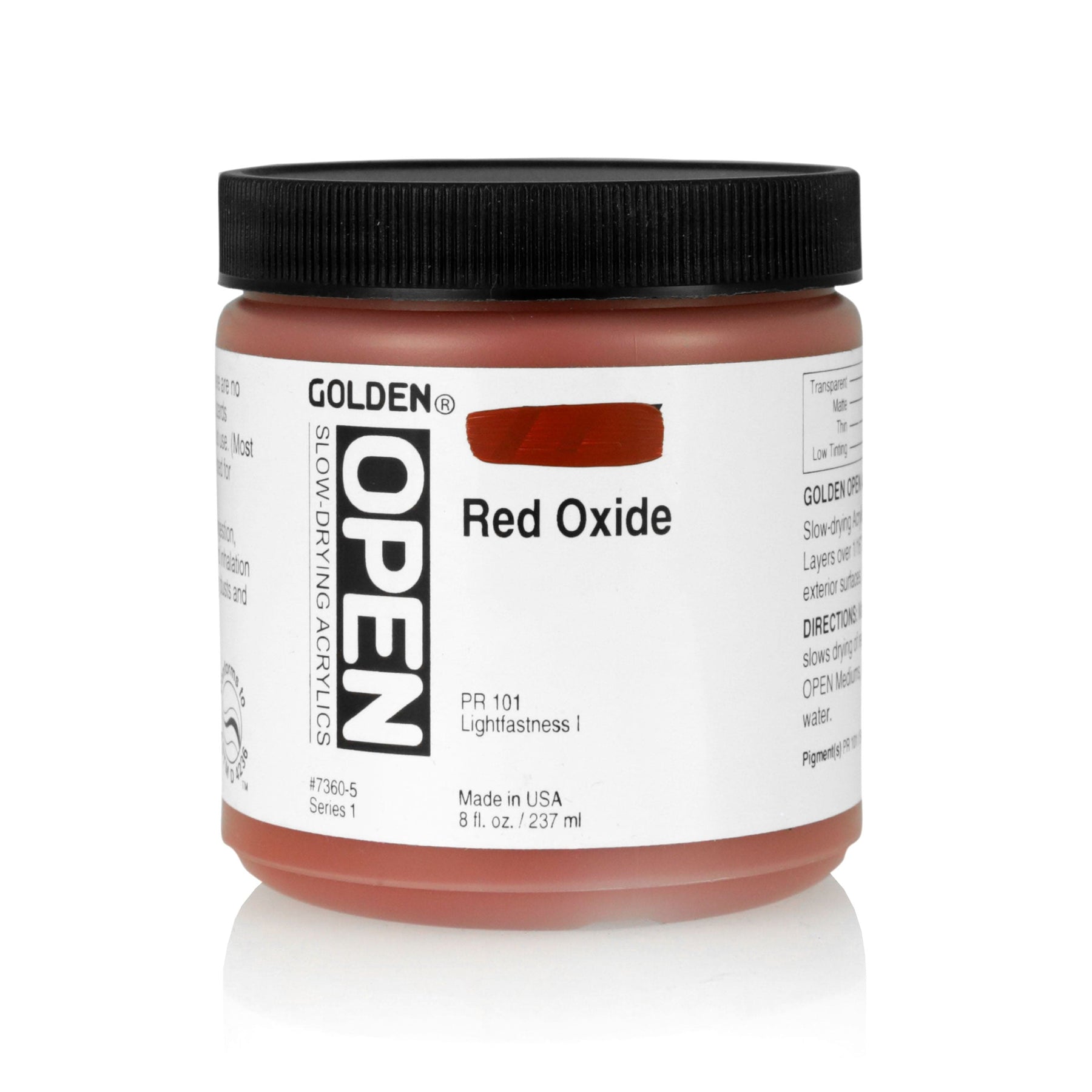 OPEN Acrylic Colors 8oz Jars