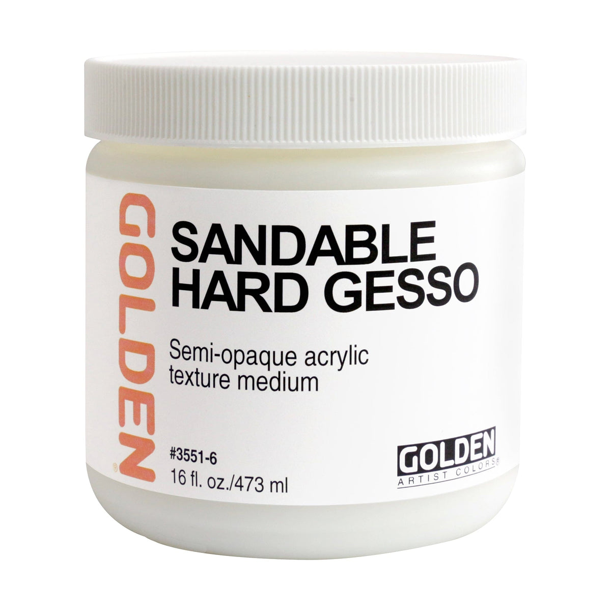 Sandable Hard Gesso