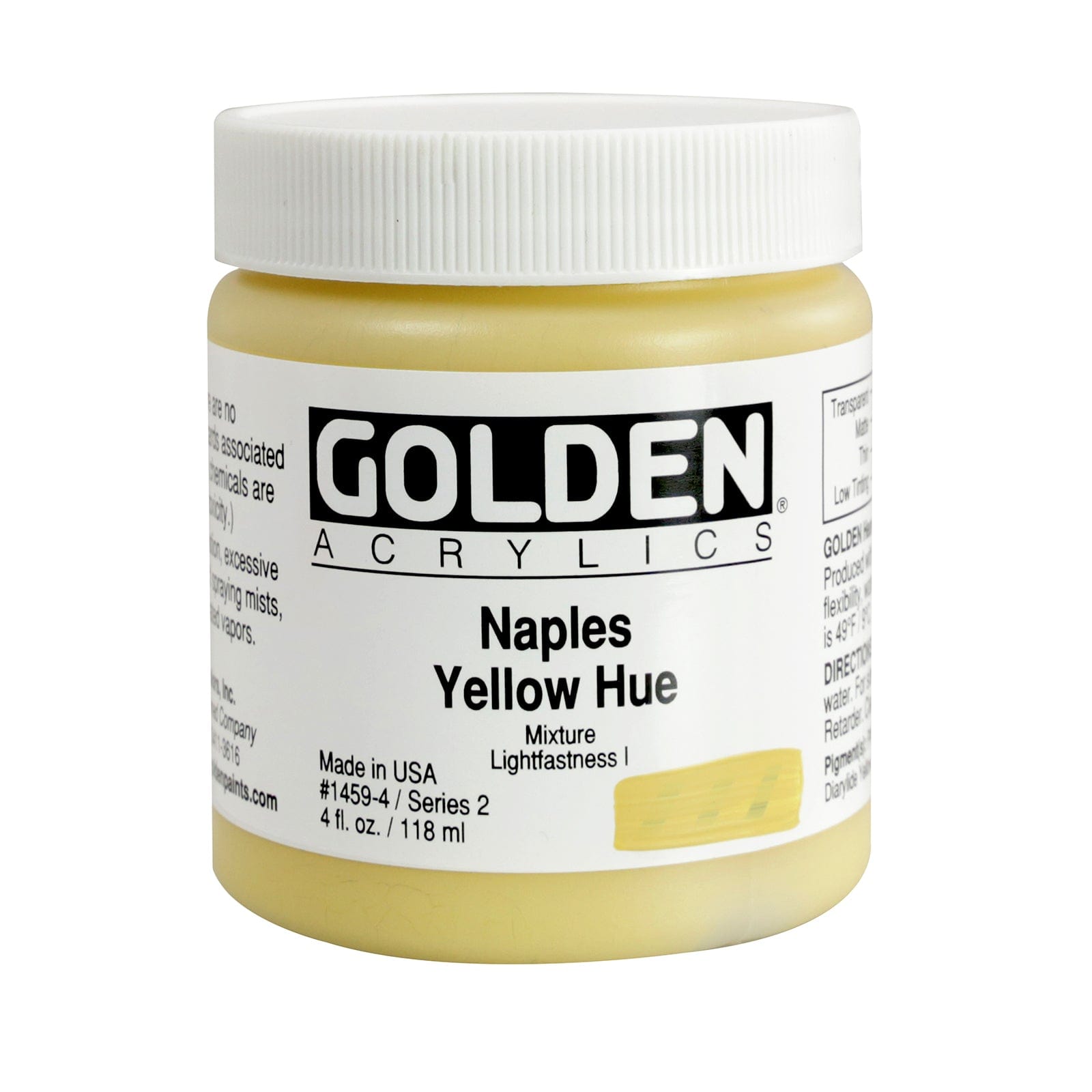 Heavy Body Acrylics 4 oz Jars