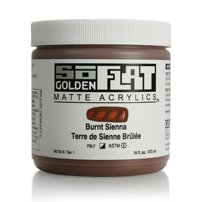 SoFlat Matte Acrylics 16oz. Jars
