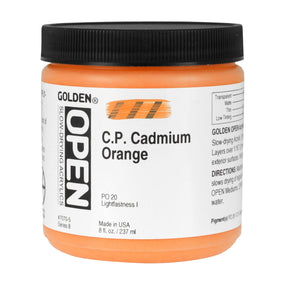 OPEN Acrylic Colors 8oz Jars
