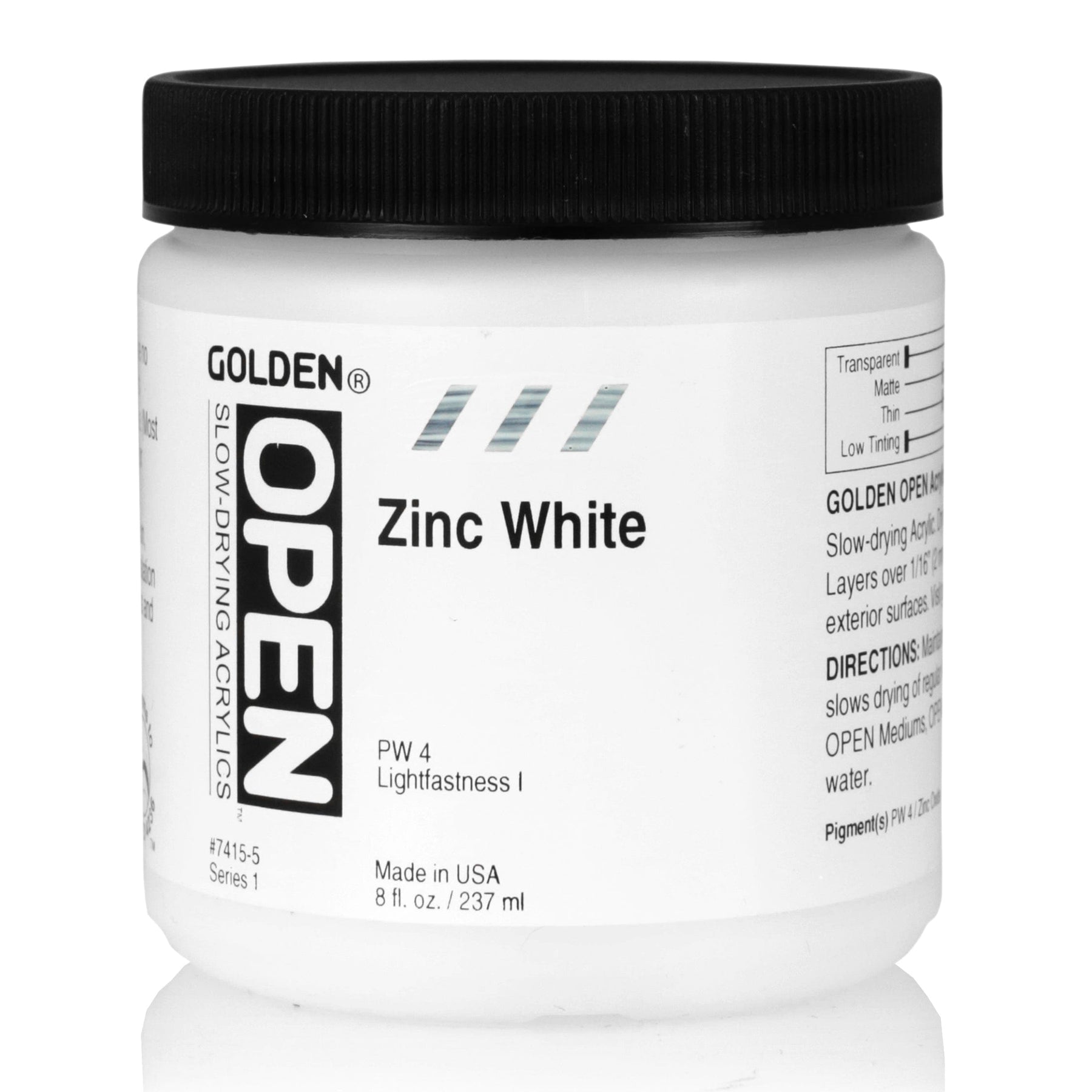 OPEN Acrylic Colors 8oz Jars