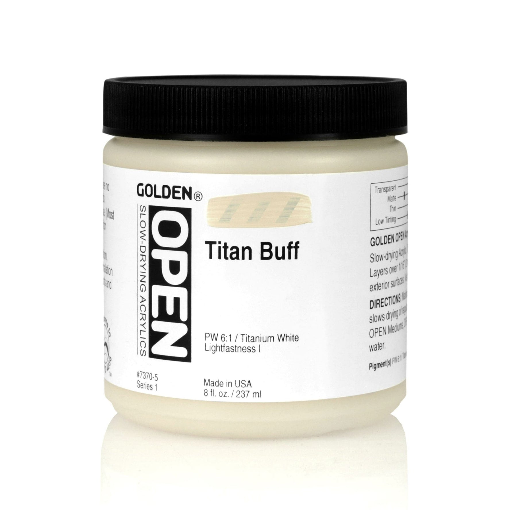 OPEN Acrylic Colors 8oz Jars