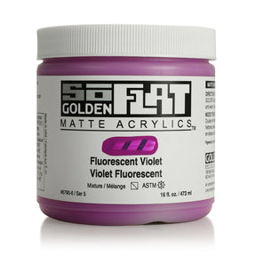 SoFlat Matte Acrylics 16oz. Jars