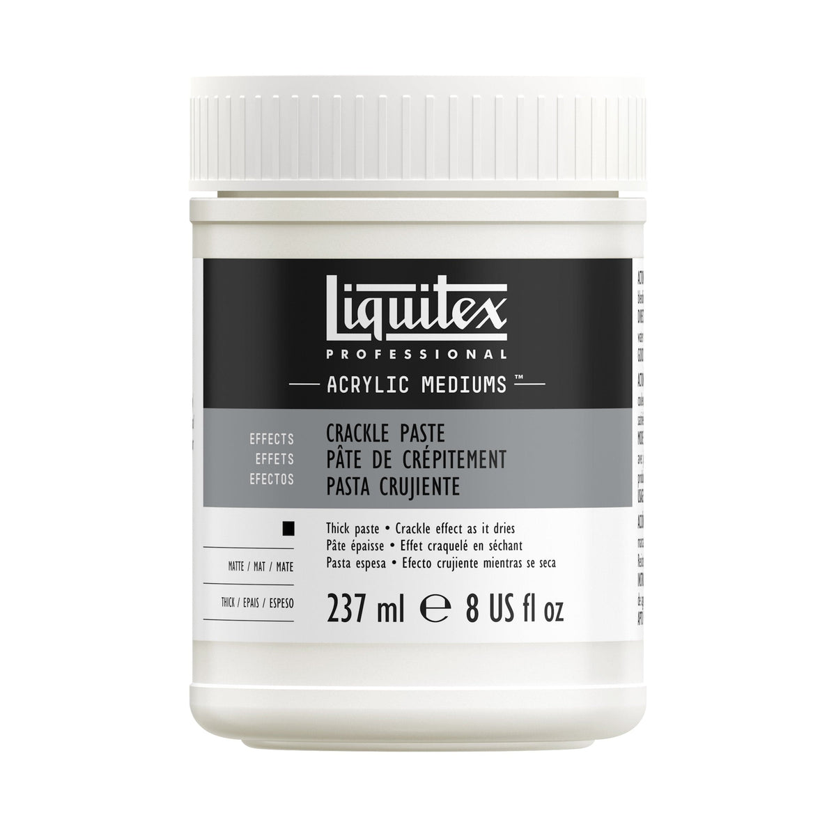 Crackle Paste Medium, 8 oz. Jar