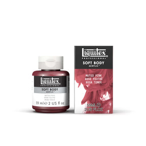 Professional Soft Body Acrylic Muted Color, 59ml