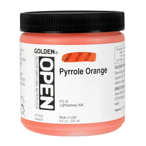 OPEN Acrylic Colors 8oz Jars