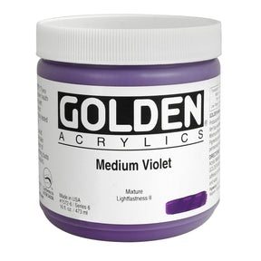 Heavy Body Acrylics 16 oz Jars