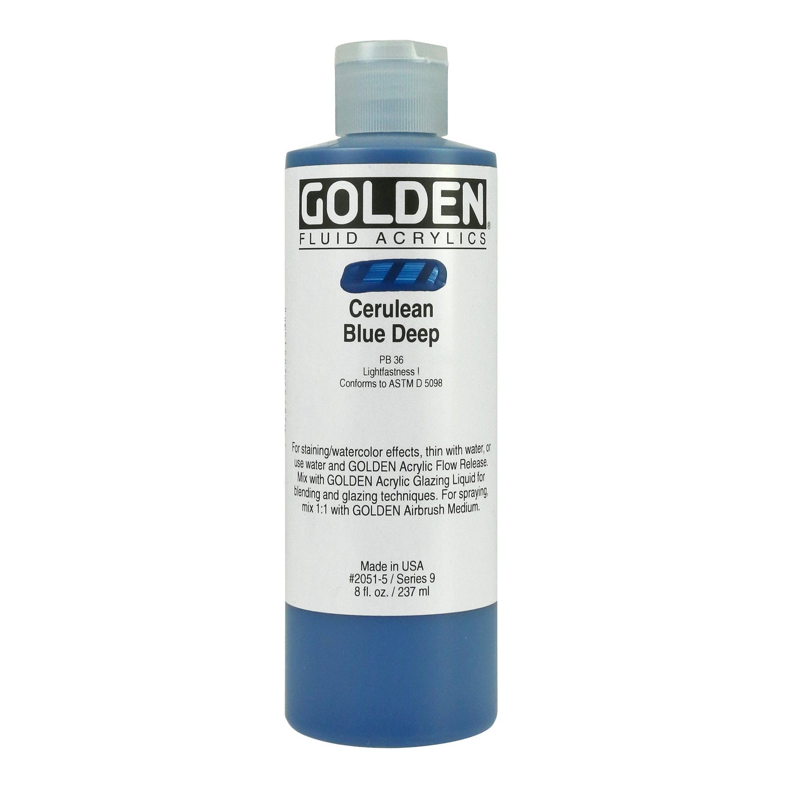 Fluid Acrylics 8 oz Bottles