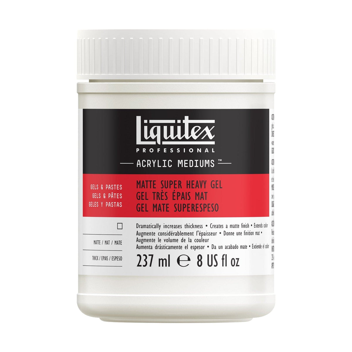 Matte Super Heavy Gel Medium