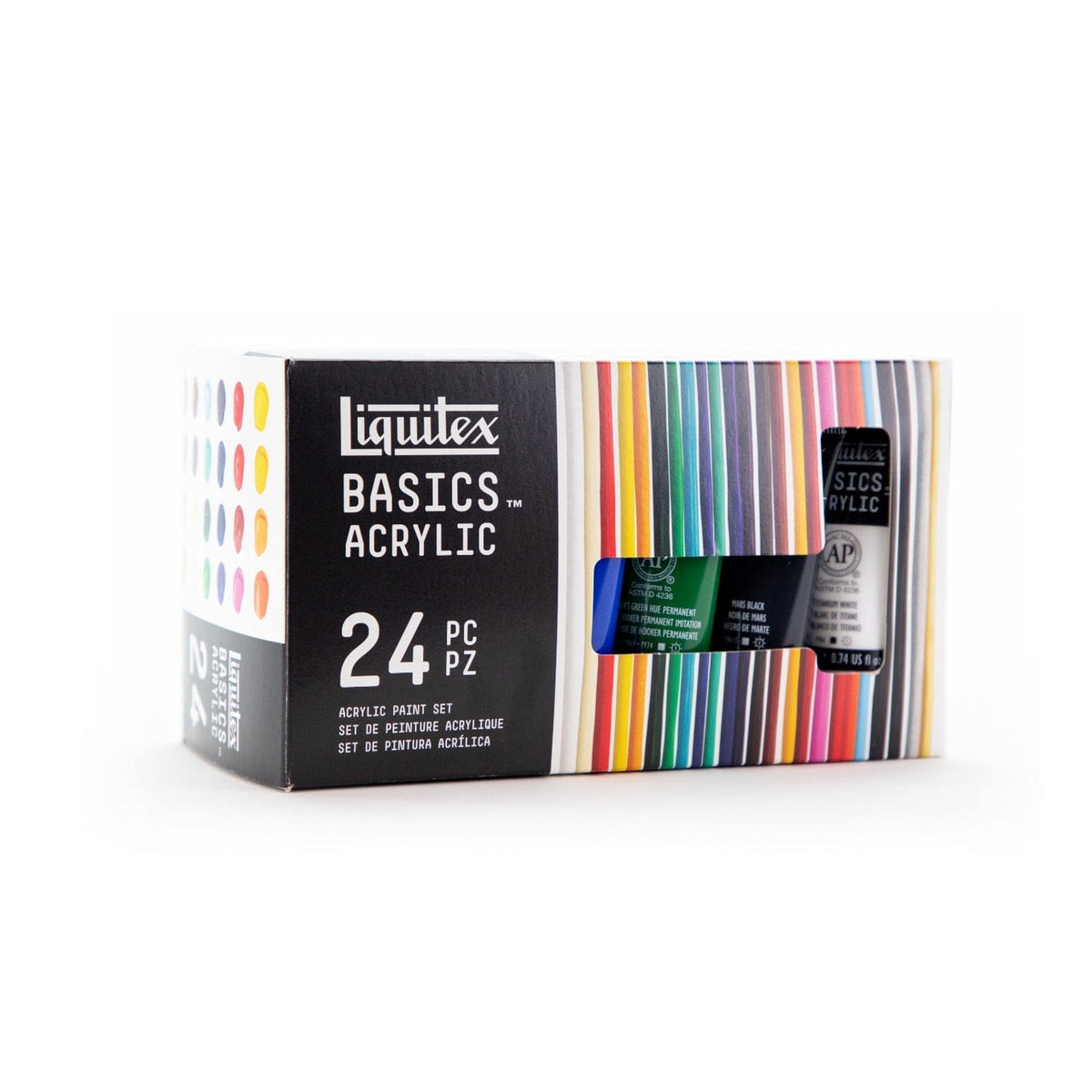 BASICS Acrylic Color Clear Box Set