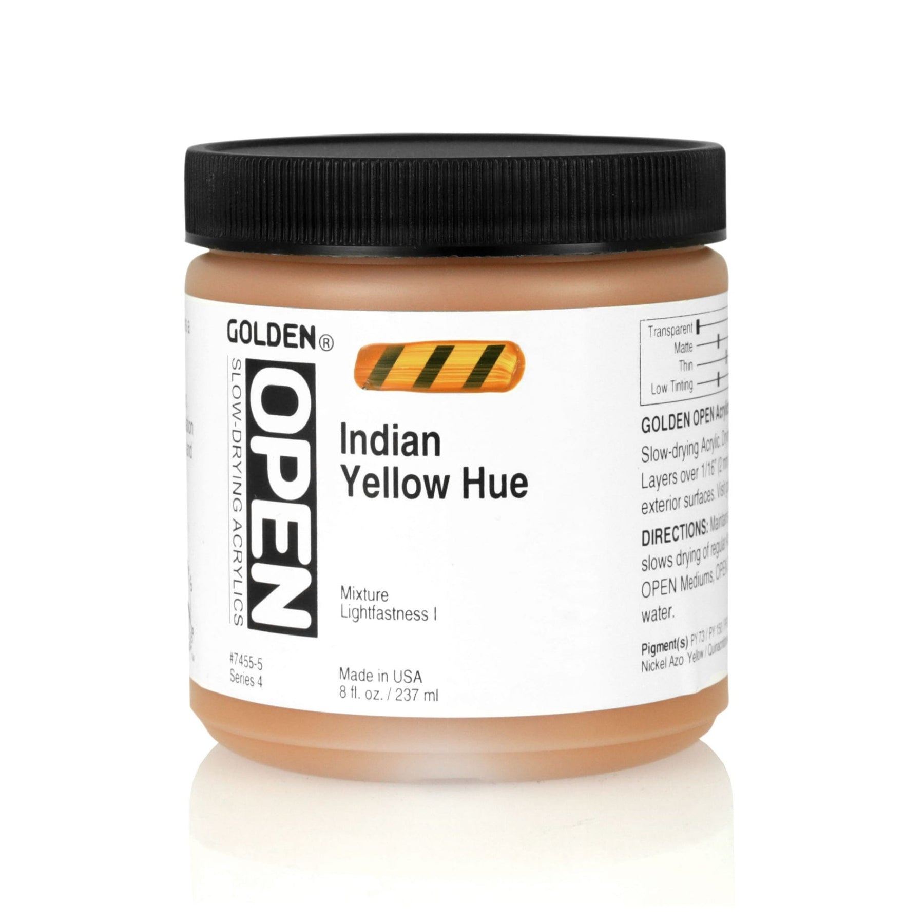 OPEN Acrylic Colors 8oz Jars